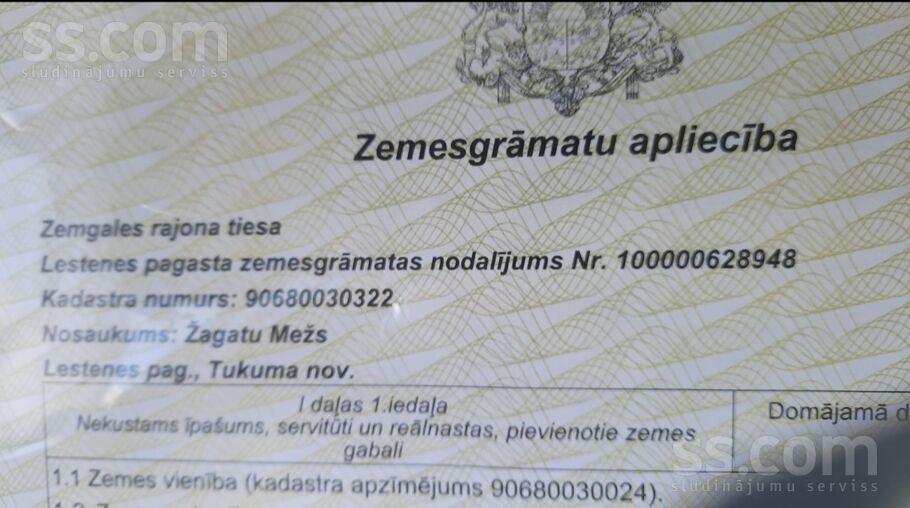 Lestene, Tukums un raj., Lestenes pag. — mezs