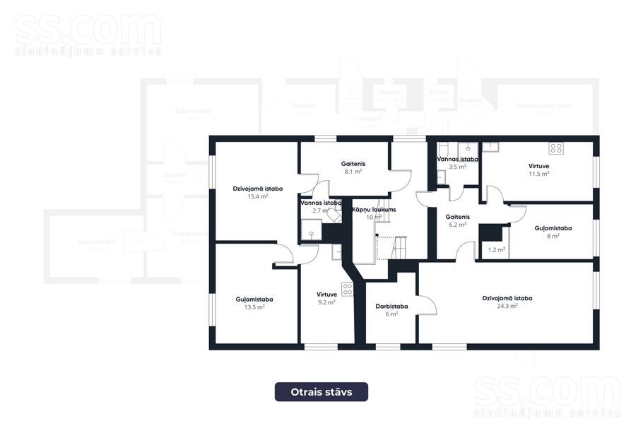 Daugavas 81, Skrīveri, Aizkraukle un raj., Skrīveru pag. — maja