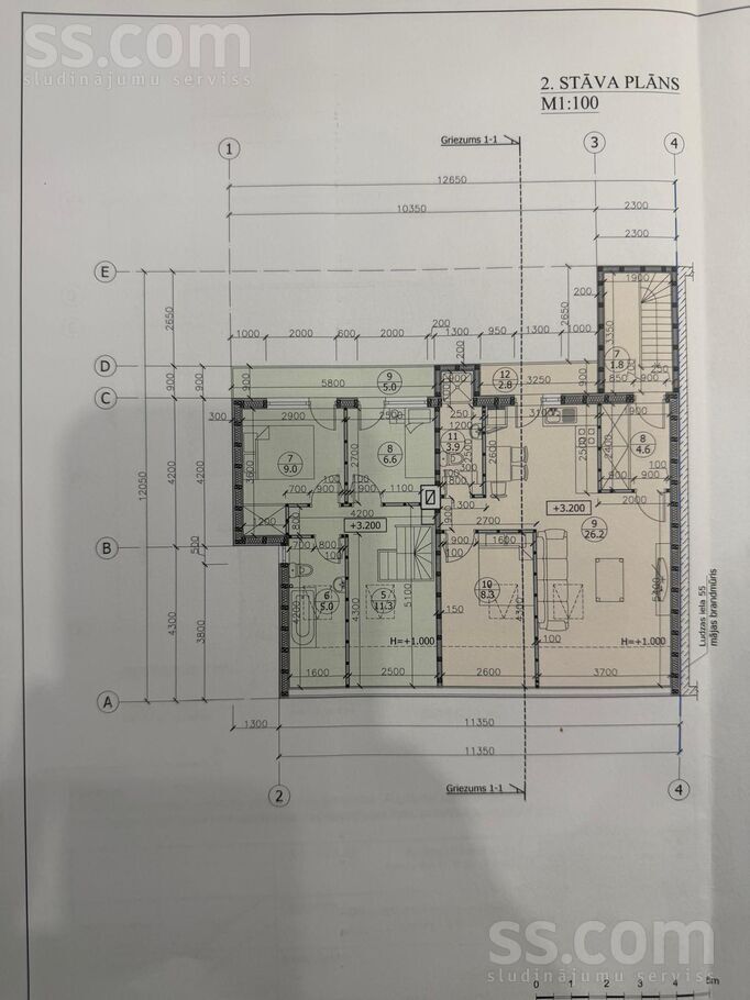 Ludzas 53, Rīga — maja