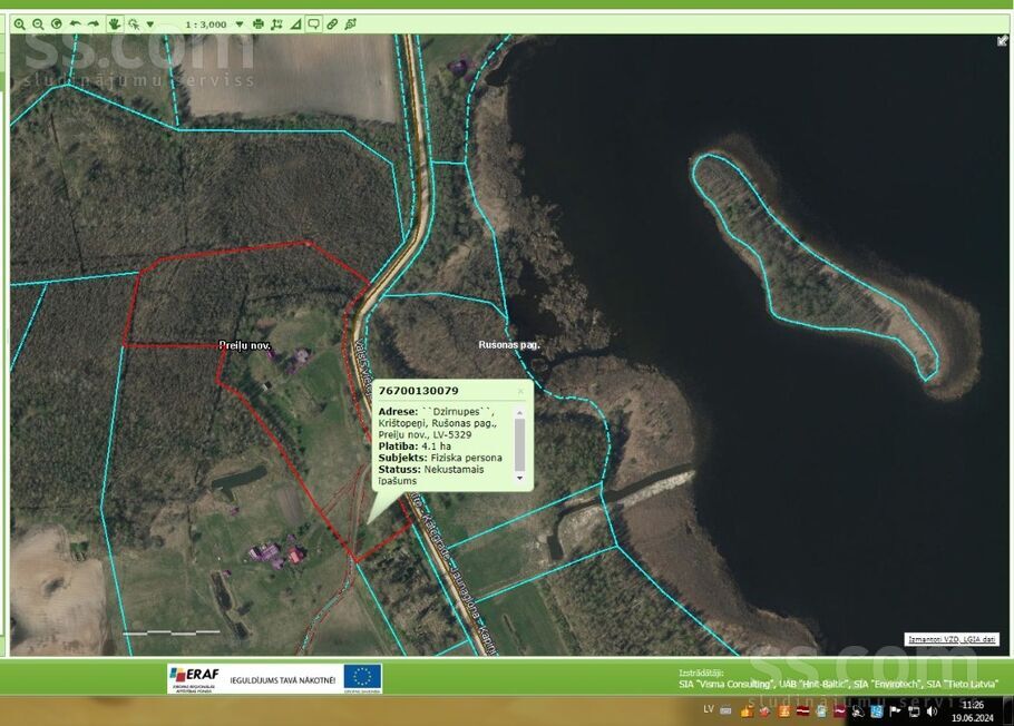 Dzirnupes, Krištopeņi, Preiļi un raj., Rušonas pag. — maja