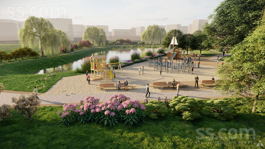 Laktas 40, Rīga — zeme