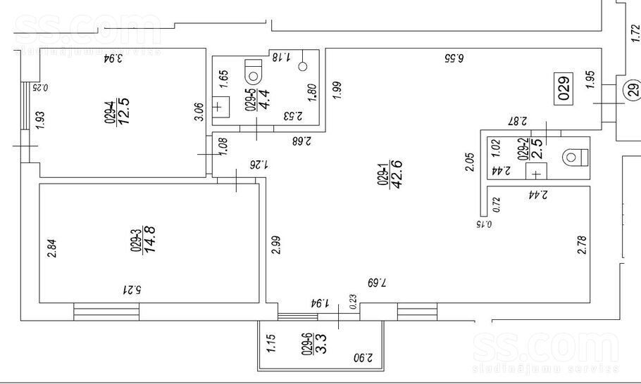 Ūbeļu iela 5, Ādaži, Rīgas rajons, Ādažu nov. — dzivoklis