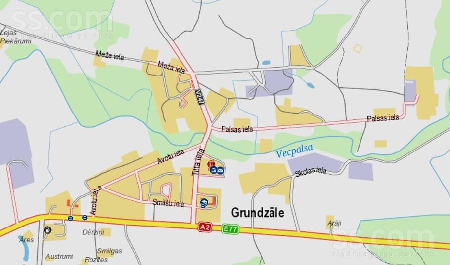 Kalna Jaunzemi, Valmiera un raj. — telpa