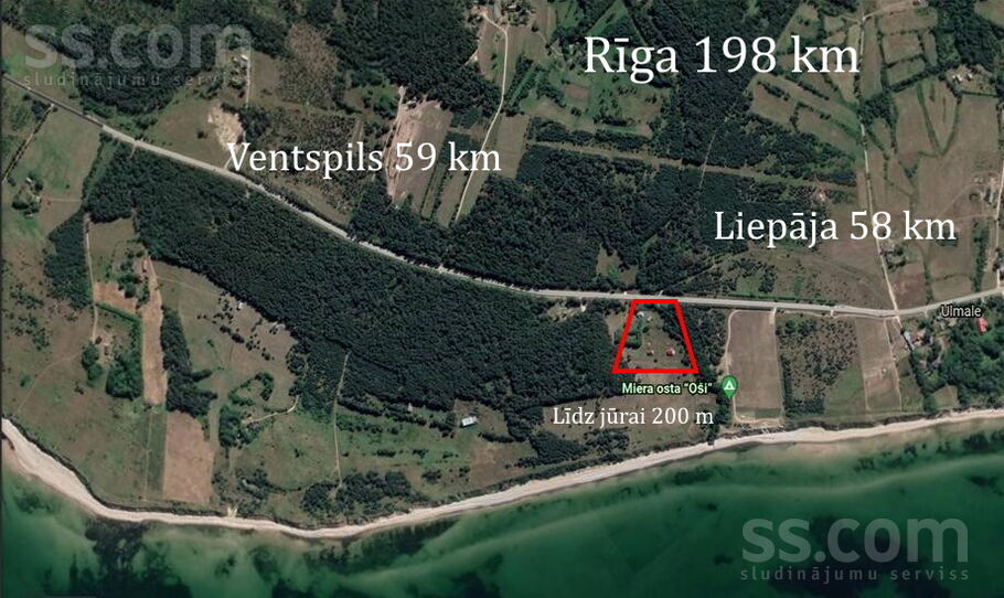 Kļavnieki, Ulmale, Liepāja un raj., Sakas pag. — maja