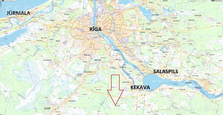 Laimes zeme, Jaunsils, Rīgas rajons, Ķekavas pag. — zeme