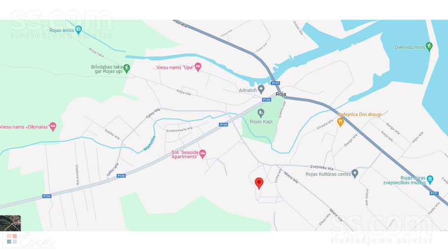 Torņa 3, Roja, Talsi un raj., Rojas pag. — dzivoklis