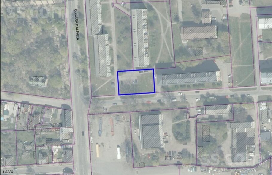 Strazdu iela 4a, Liepāja un raj., Liepāja — zeme