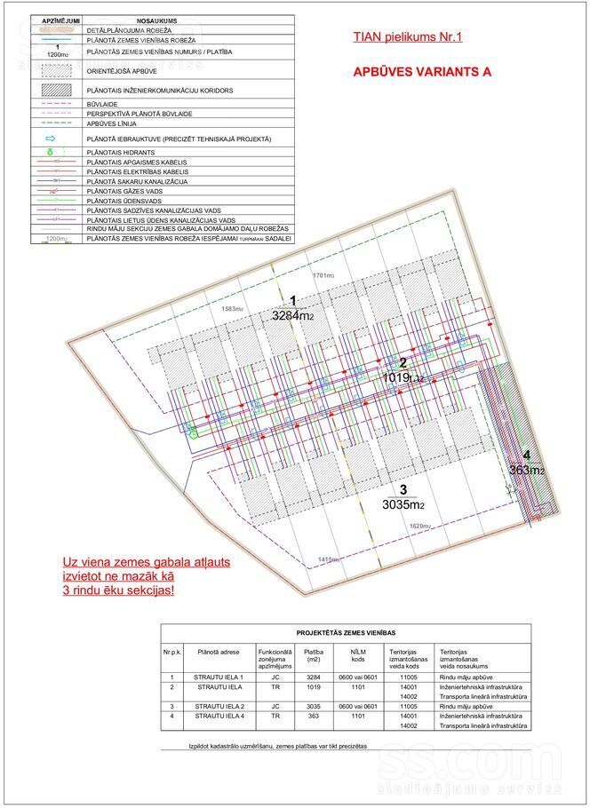 Merkeļa iela 12, Rāmava, Rīgas rajons, Ķekavas pag. — zeme