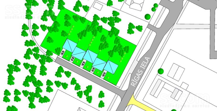 Rīgas iela 23, Rīgas rajons, Saulkrasti — zeme