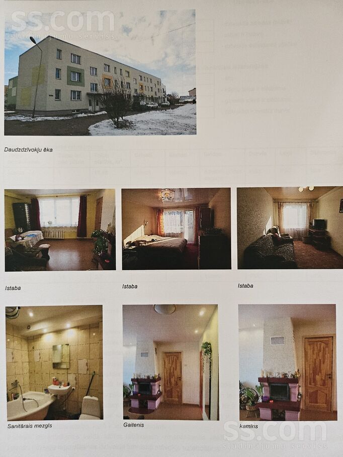 Ošu iela 5, Augšlīgatne, Cēsis un raj., Līgatnes pag. — dzivoklis