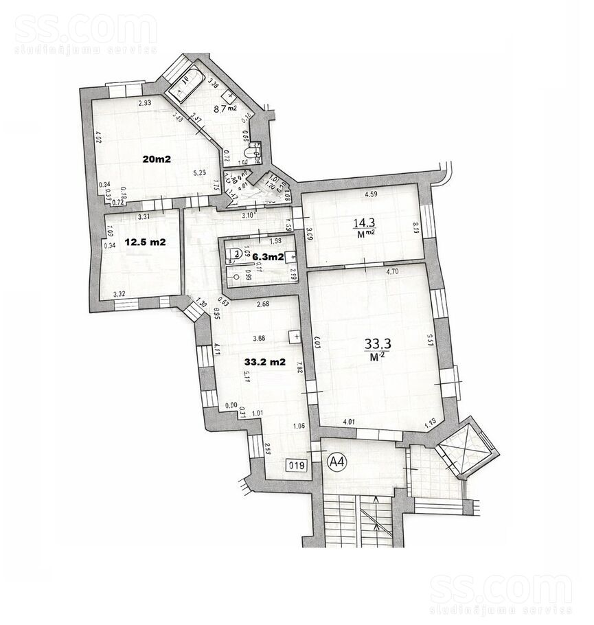 Tērbatas 38, Rīga — dzivoklis