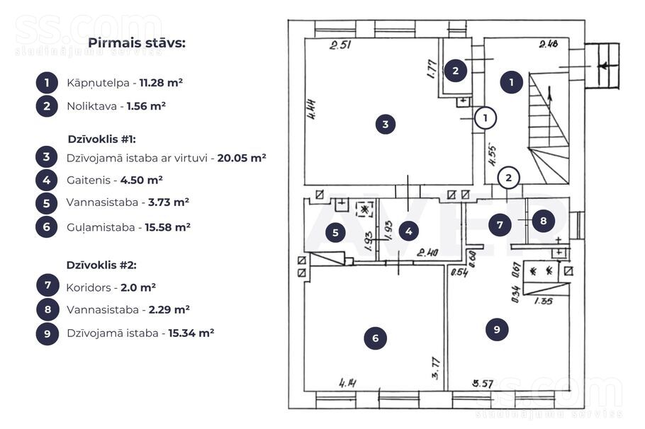 Ludzas 70, Rīga — maja