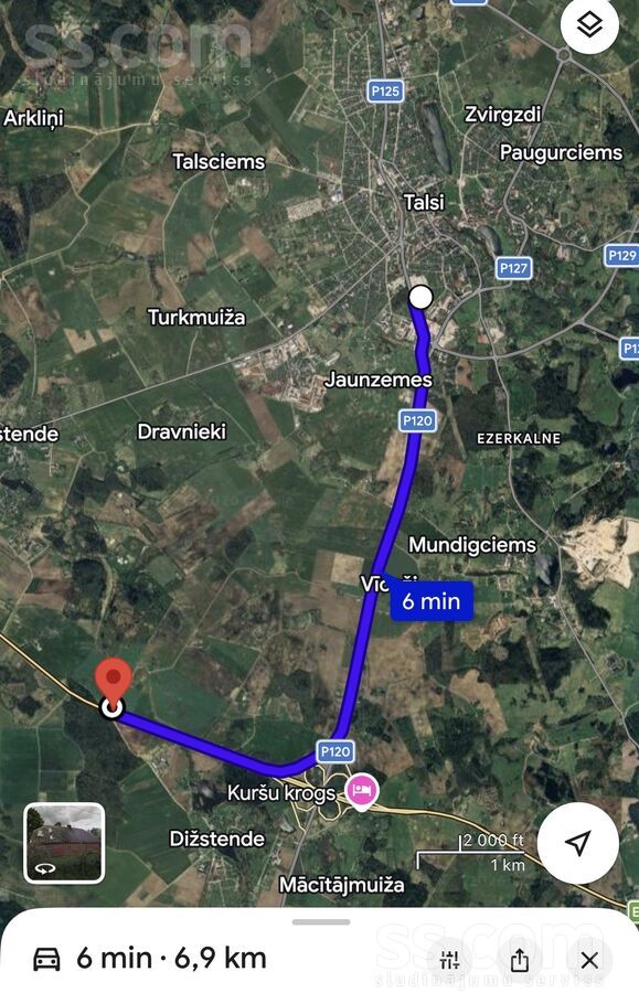 Talsi un raj., Lībagu pag. — vienseta