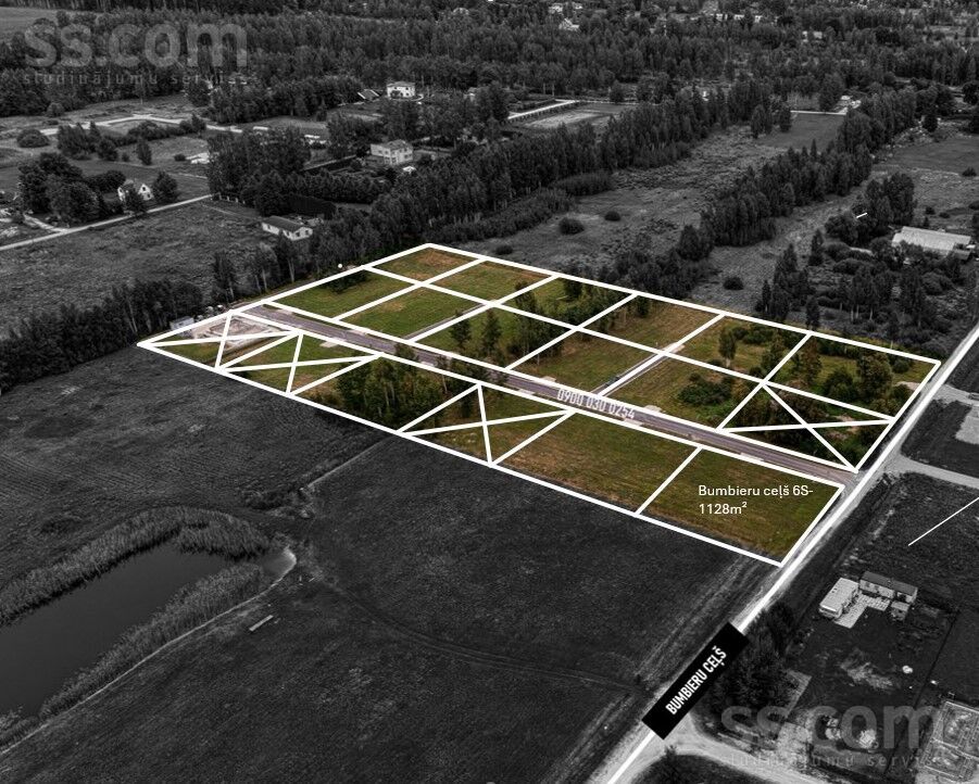 Bumbieru ceļš 6s, Jelgava un raj., Jelgava — zeme