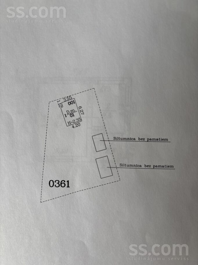 Ezitis 248, Rīgas rajons, Olaine — maja