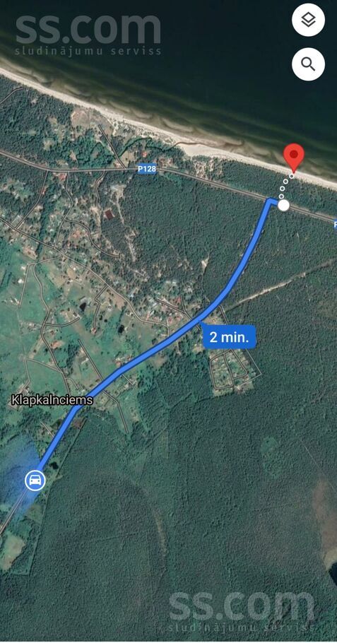 Tukuma ceļš, Klapkalnciems, Tukums un raj., Engures pag. — zeme
