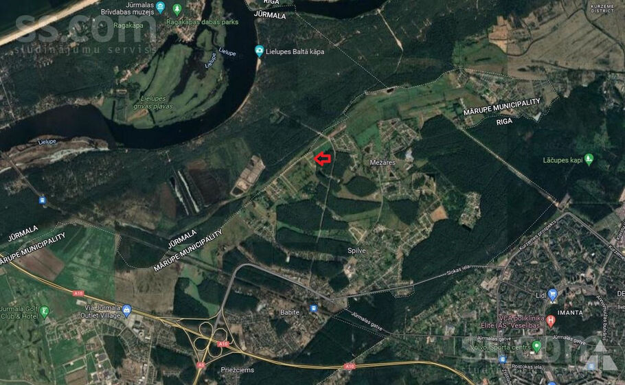 Mazā Cinīšu iela 1, Mežāres, Rīgas rajons, Babītes pag. — zeme