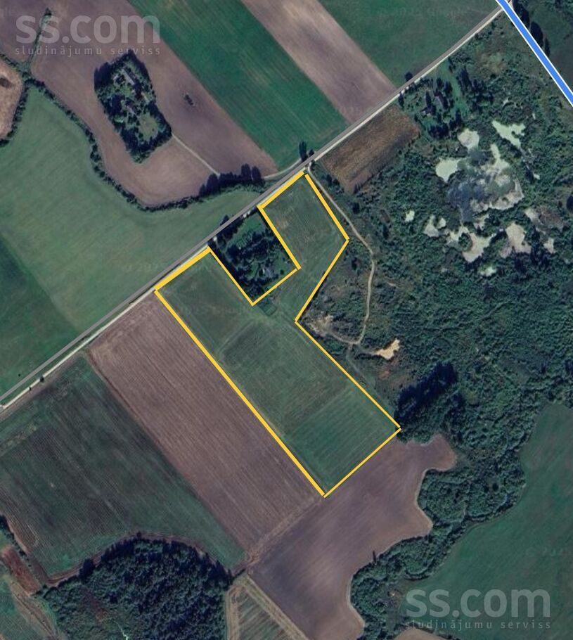 Jaunie Lauksargi, Tadaiķi, Liepāja un raj., Bunkas pag. — zeme