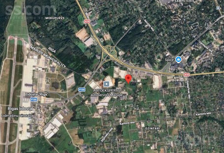 Plieņciema iela 8, Mārupe, Rīgas rajons, Mārupes pag. — zeme