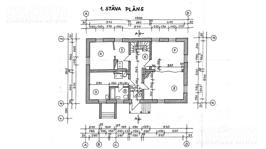 Kalna iela 4, Tukums un raj., Tukums — maja