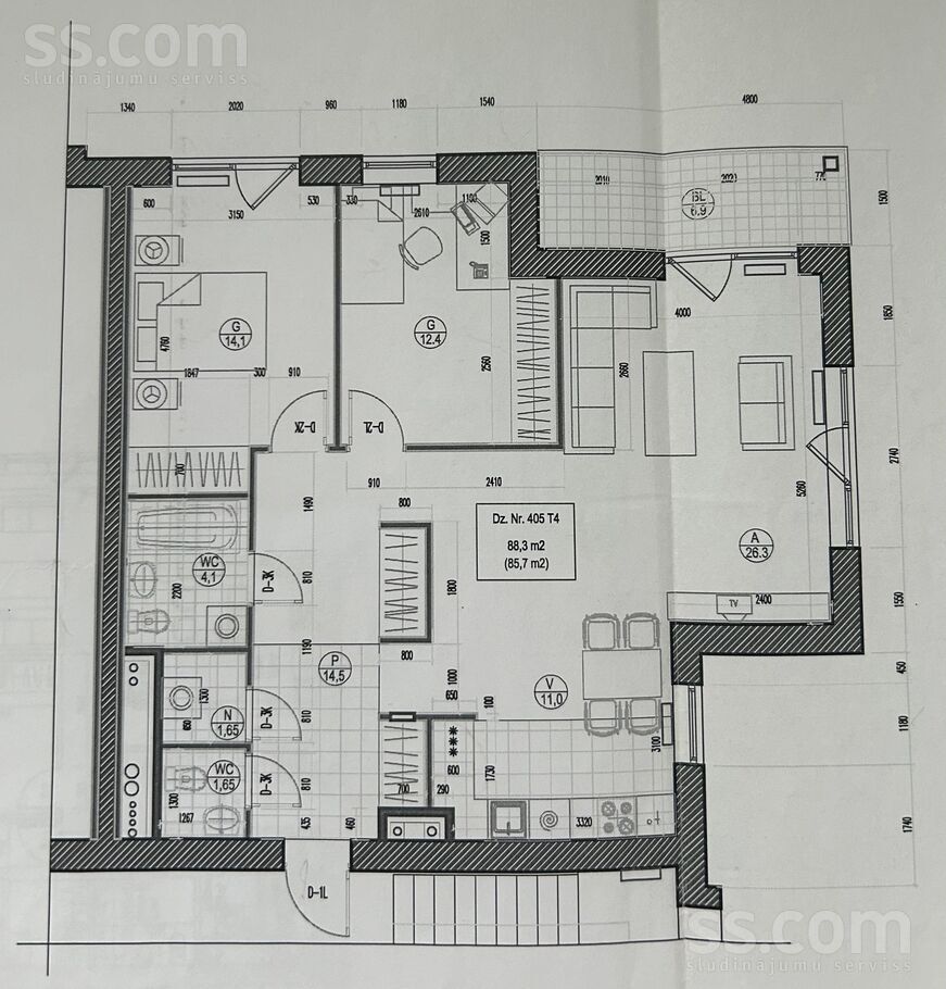 Kaivas 29, Rīga — dzivoklis