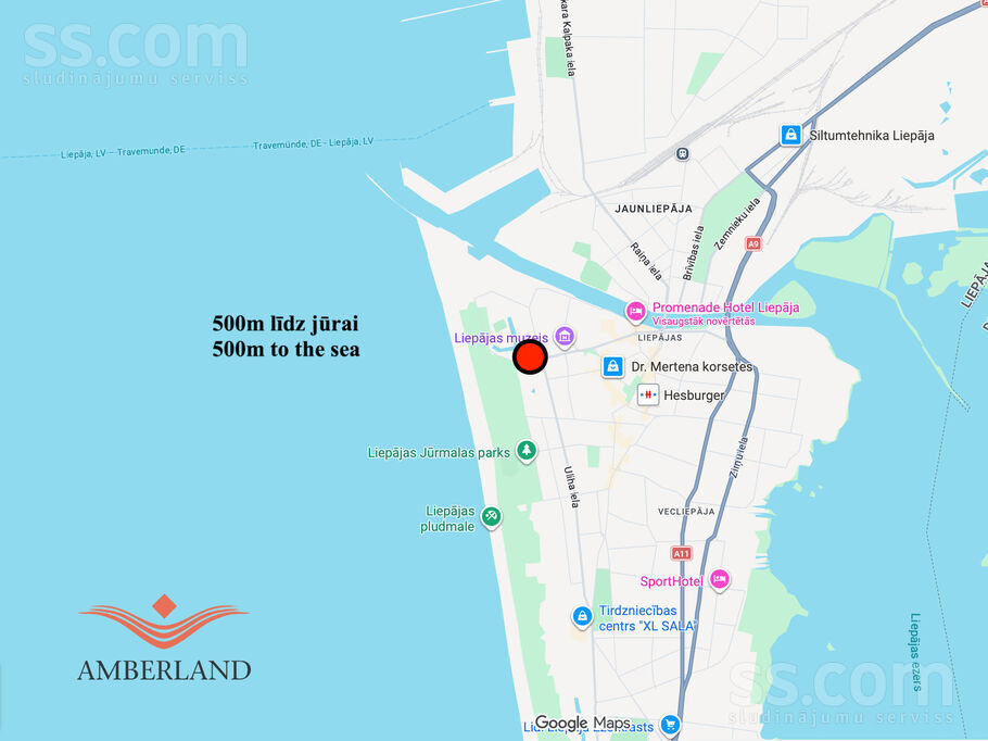 Sporta 9, Liepāja un raj., Liepāja — dzivoklis