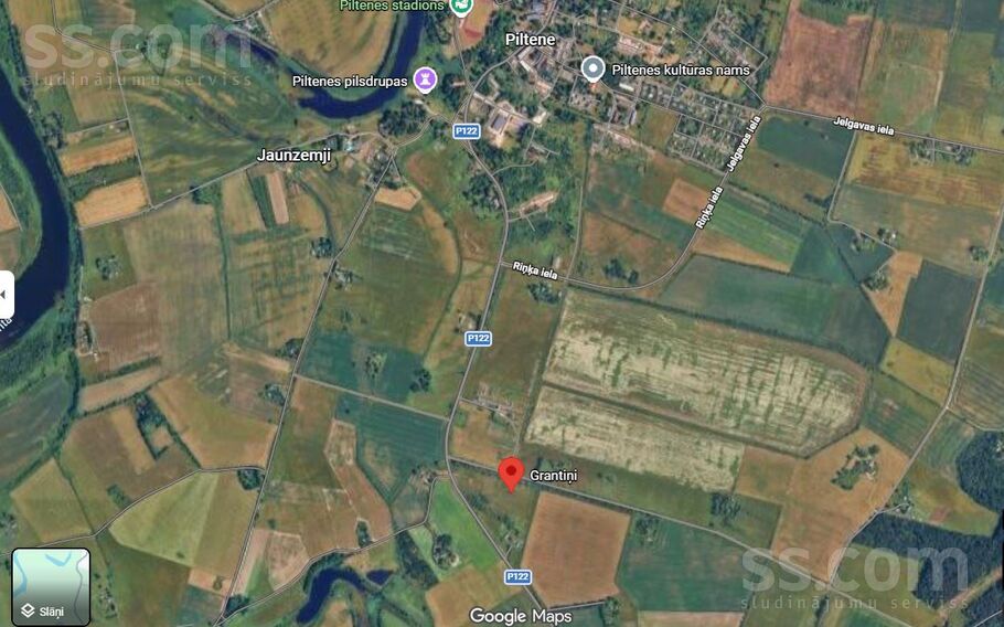 Grantiņi, Ventspils un raj., Piltenes l. t. — zeme