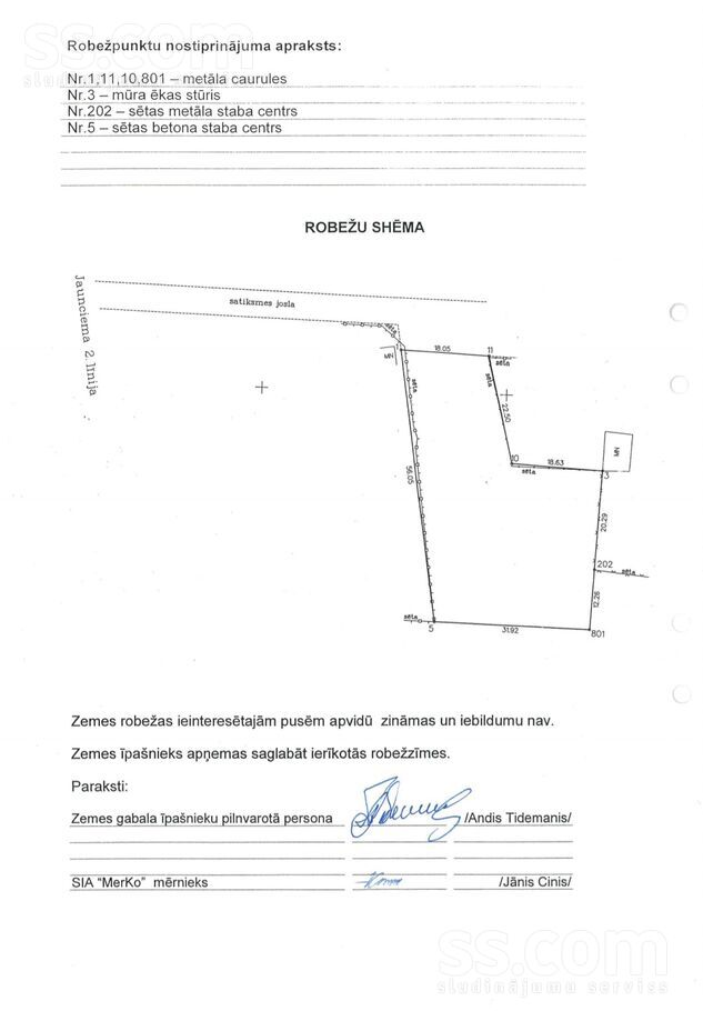 Jaunciema 2. l. 24a, Rīga — zeme