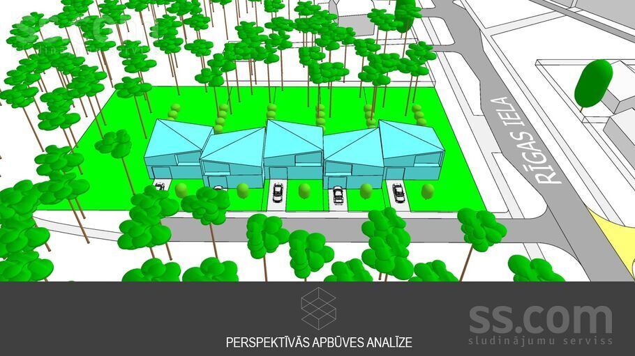 Rīgas iela 23, Rīgas rajons, Saulkrasti — zeme