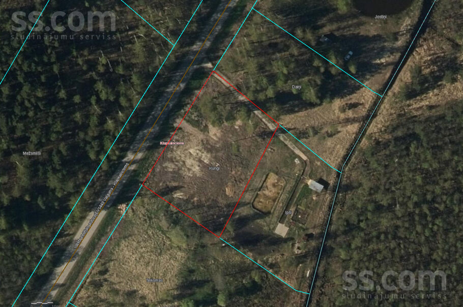 Tukuma ceļš, Klapkalnciems, Tukums un raj., Engures pag. — zeme