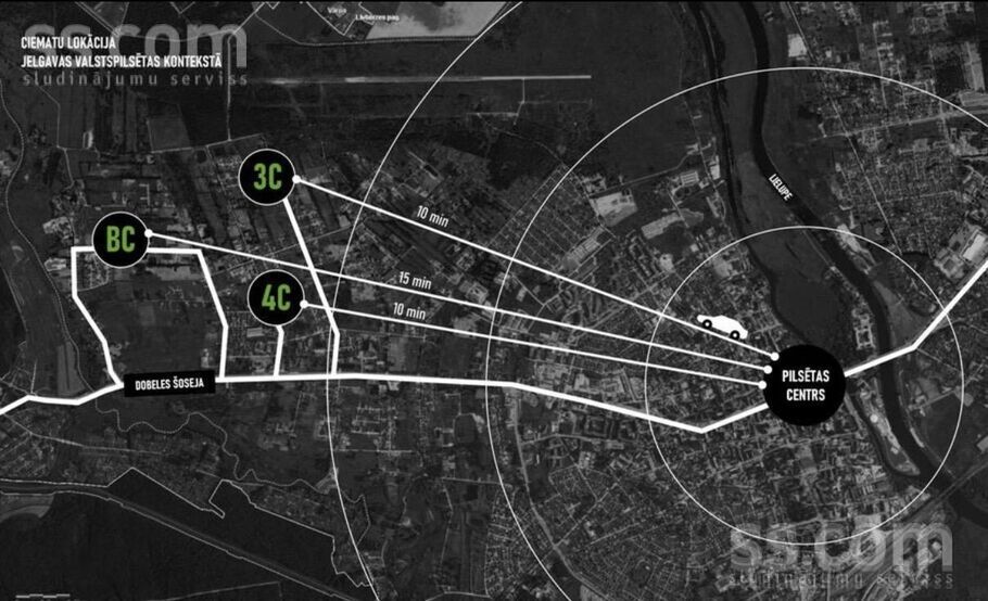 Induļa iela 12, Jelgava un raj., Jelgava — zeme
