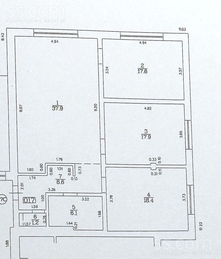 Bērzavoti k3, Rīgas rajons, Baloži — dzivoklis