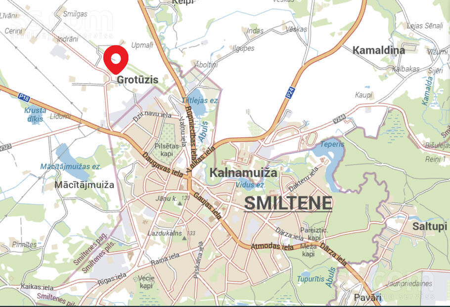 Saimnieki, Valka un raj., Smiltene — zeme