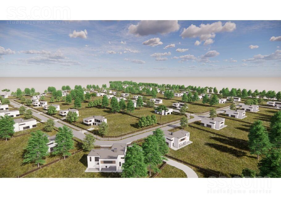 Rododendri 54, Jaunmārupe, Rīgas rajons, Mārupes pag. — zeme