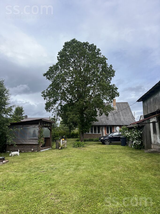 Saules iela 8, Nereta, Aizkraukle un raj., Neretas pag. — maja