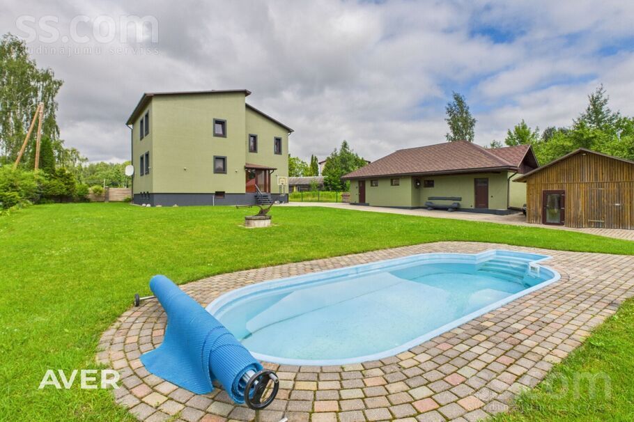 Lakstīgalu iela 32, Skrīveri, Aizkraukle un raj., Skrīveru pag. — maja