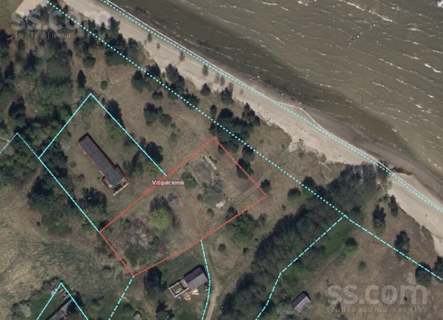 Saulstari, Valgalciems, Talsi un raj., Rojas pag. — zeme