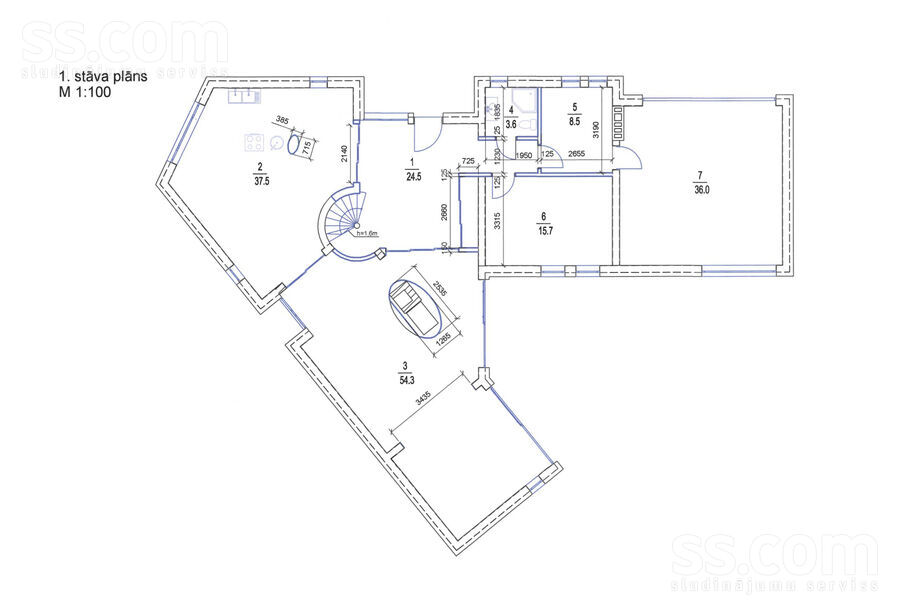 Ventas 31, Liepāja un raj., Liepāja — maja