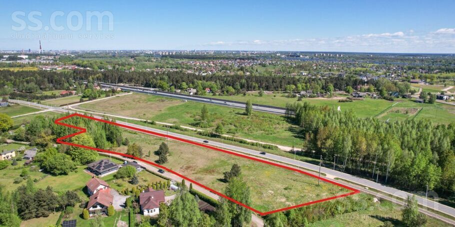 Ķekavas iela, Rīgas rajons, Baloži — zeme