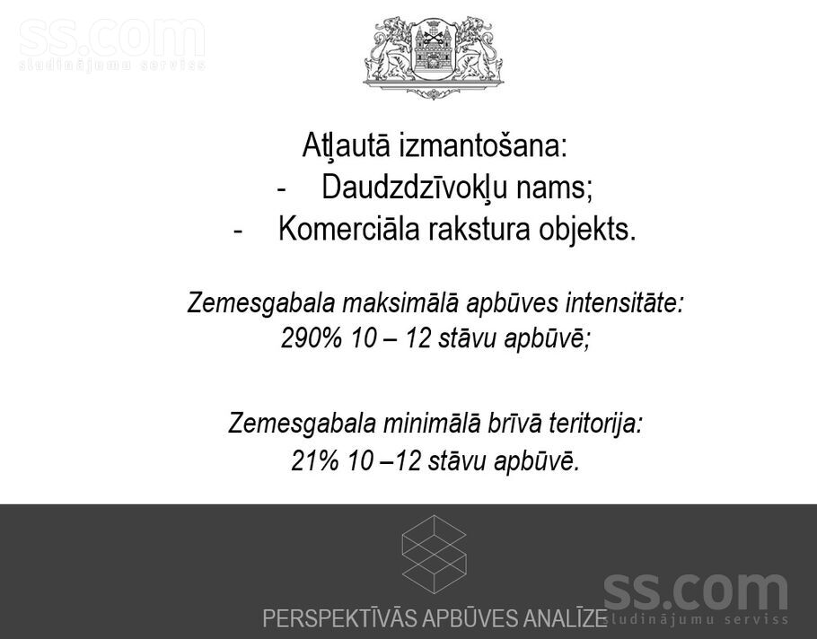 Deglava 37, Rīga — zeme