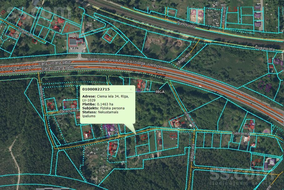 Ciema 34, Lidosta "Rīga", Rīgas rajons, Mārupes pag. — maja