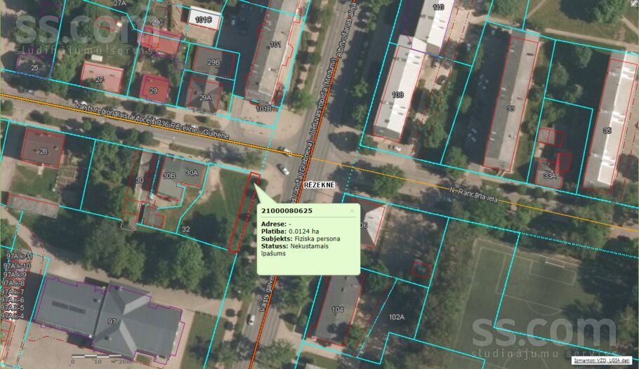 N. Rancāna 32, Rēzekne un raj., Rēzekne — zeme