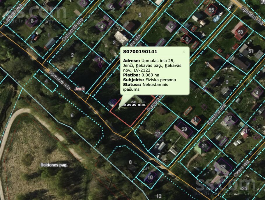 Upmalas iela 25, Jeņči, Rīgas rajons, Ķekavas pag. — maja