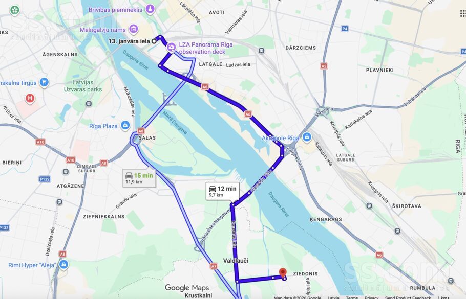 Auzu 5, Rāmava, Rīgas rajons, Ķekavas pag. — zeme