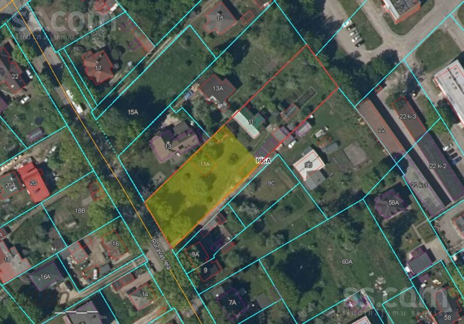 Rucavas, Rīga — zeme