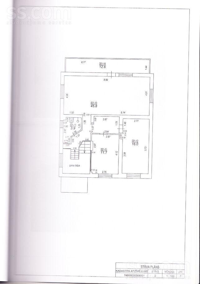 Nelku, Ogre un raj., Ogre — maja