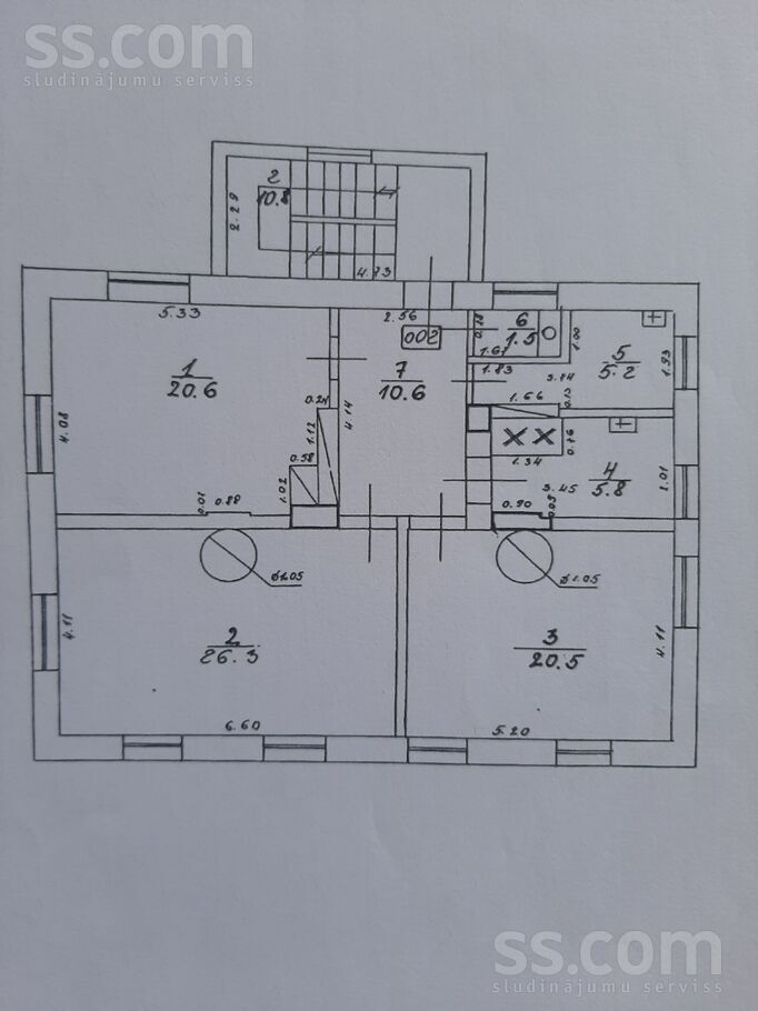 Selgas 1, Ventspils un raj., Ventspils — maja
