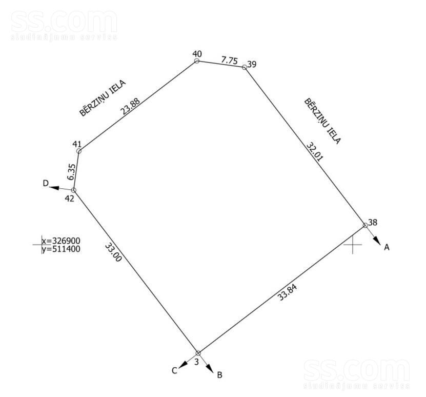 Bērziņu iela 5, Kalngale, Rīgas rajons, Carnikavas nov. — zeme
