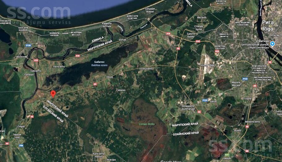 Pētersoni, Kaģi, Rīgas rajons, Salas pag. — zeme