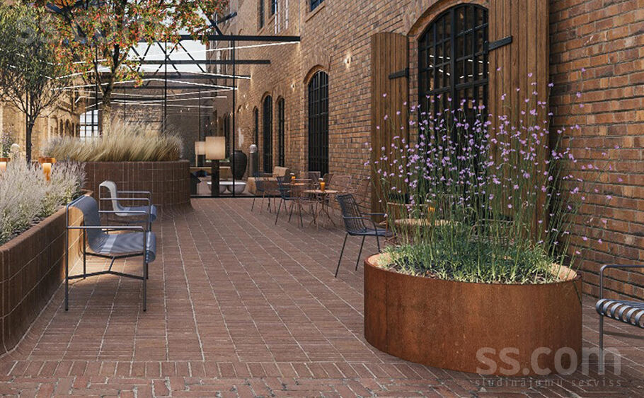 Dzirnavu 128, Rīga — maja